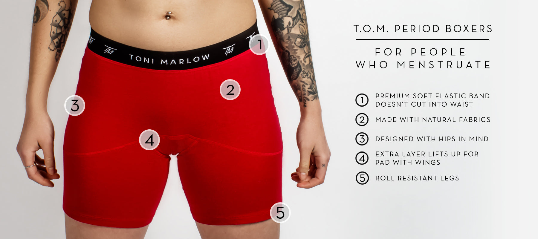 Toni Marlow - Boxer Briefs For People Who Redefine Gender Norms. – Toni  Marlow Clothing